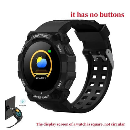 Smartwatch Bluetooth para homens e mulheres, pulseira fitness, pulseira inteligente, tela sensível ao toque, esportes, iOS, Android, IP68, 2022 - PRODUTO NACIONAL